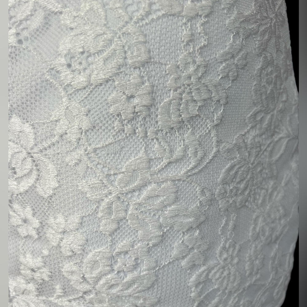 Rue 21 - Womens White Lace Dress Sz. XS - Picture 7 of 12